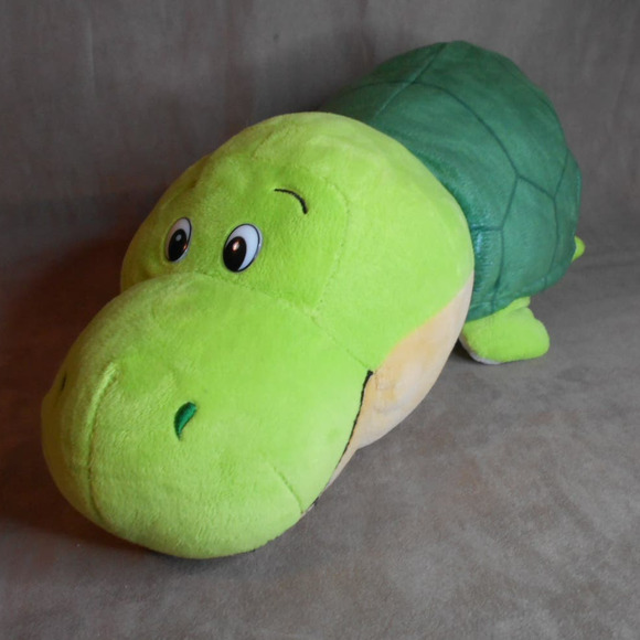 Flip a Zoo Toby Turtle & Gildy Tiger 2-in-1 Plush Large 16" FlipAZoo - Picture 1 of 13